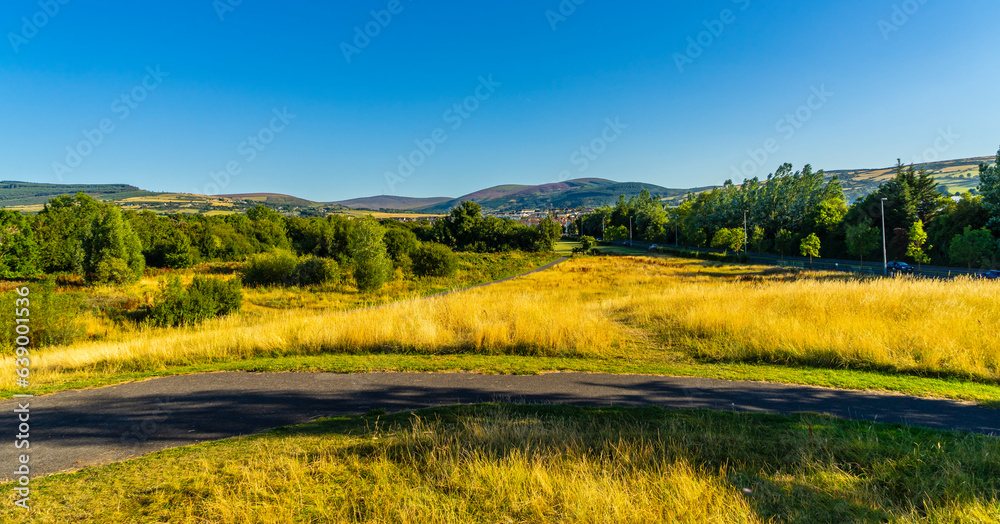 Fototapeta premium South Dublin Tallaght – view south towards Kiltipper