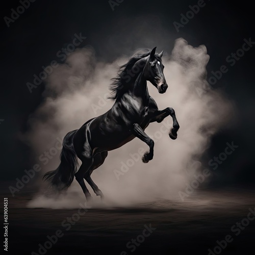 Black Horse backdrop