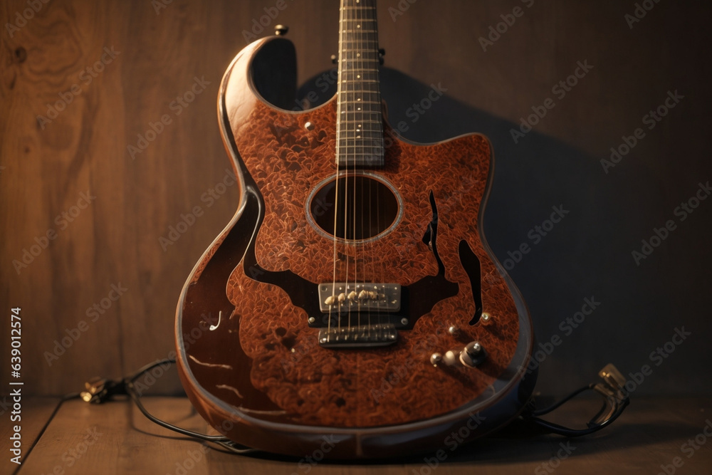 Fototapeta premium acoustic guitar