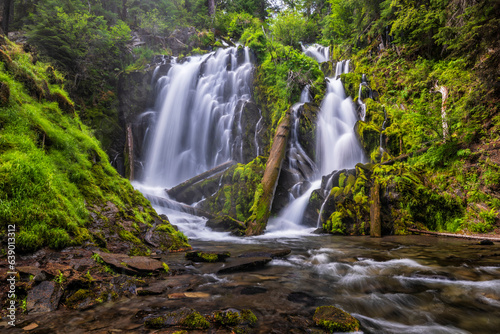 Lush and Silky National Creek Falls