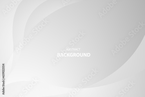 Abstract modern white and gray wave background. texture white pattern. vector illustration