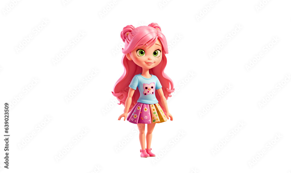 Fashion Teen Girl like a blonde doll toy. Trend Blonde Movie Woman with Cinematic Background. Fashion Teen Girl like a blonde doll toy. Trend Blonde Movie Woman with Cinematic Background.