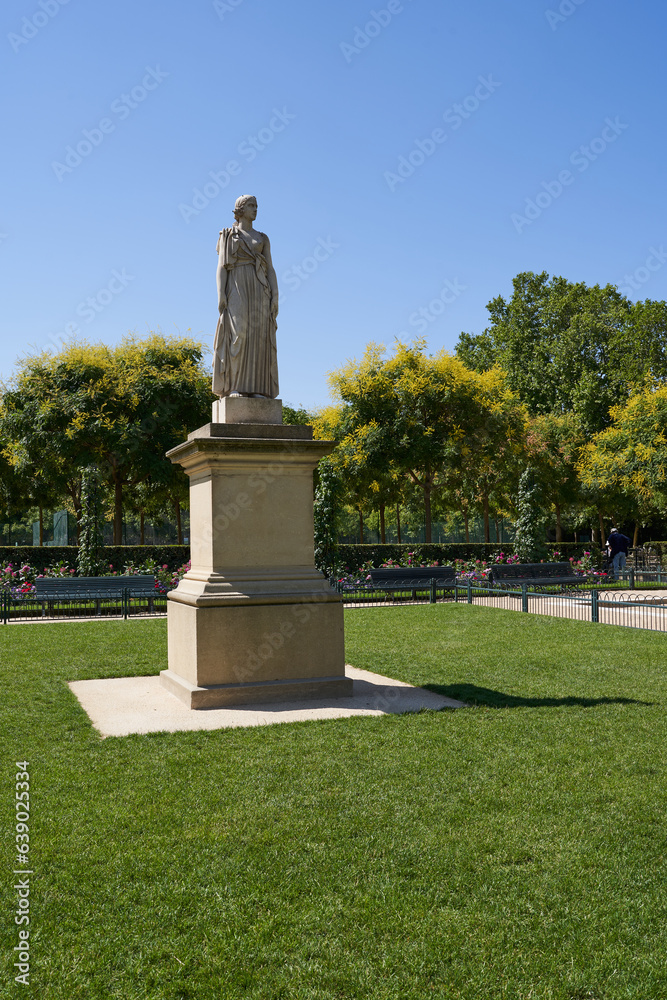 The Jardin du Luxembourg, known in English as the Luxembourg Garden, colloquially referred to as the Jardin du Sénat (Senate Garden), is located in the 6th arrondissement of Paris, France. Creation of