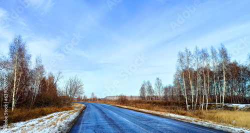 road in winter
