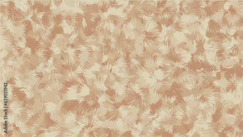 Beige fur texture. Sample of animal wool. Woolen textured template. Cozy warm fluffy background, blanket, throw. Imitation of shaggy fur. Vector