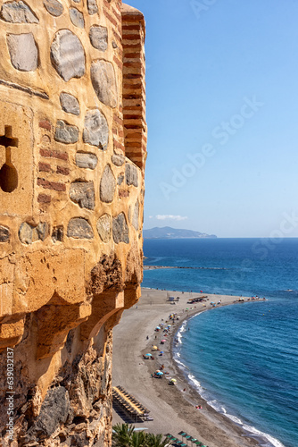 Castillo de San Miguel en Almuñécar, Granada, España
