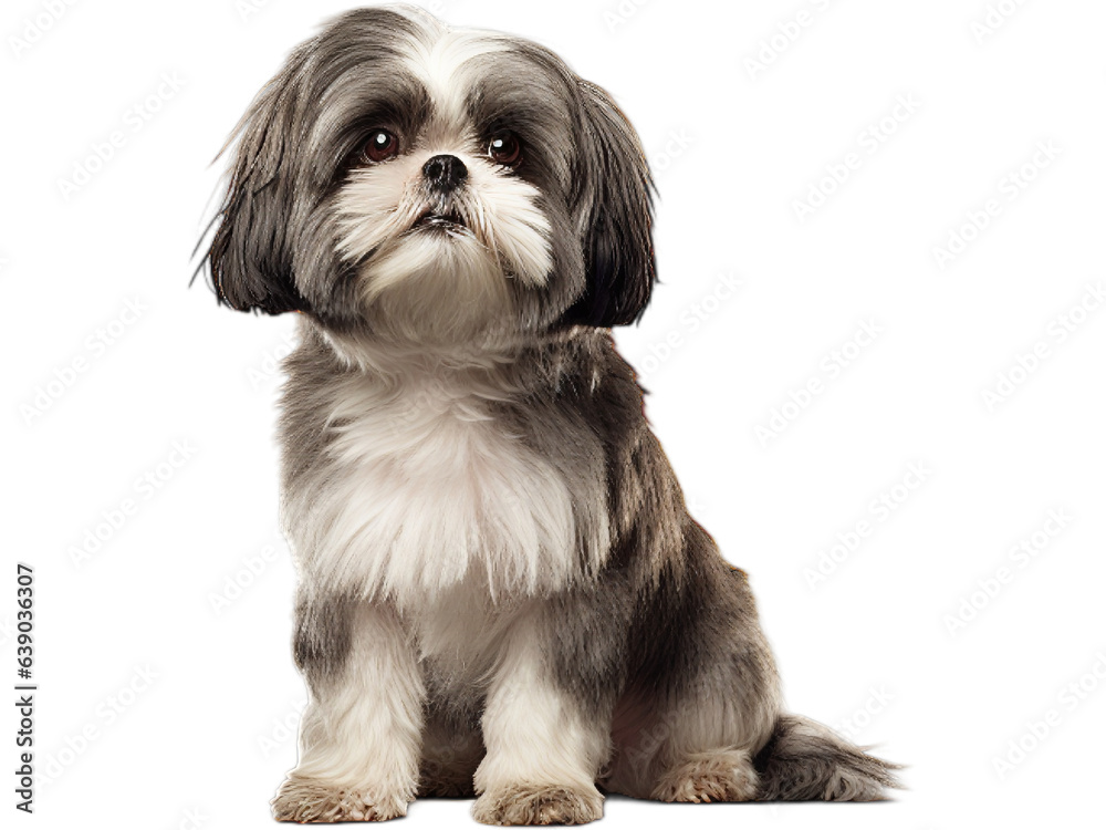 Transparent Shih Tzu's Alert Stand