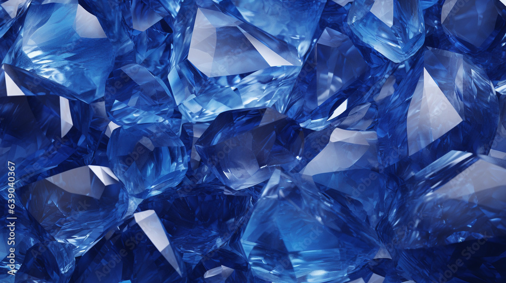Gleaming Gem: Captivating Sapphire Texture