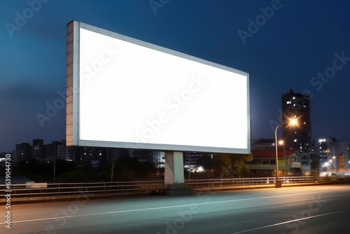 Digital Media Blank billboard signboard for product