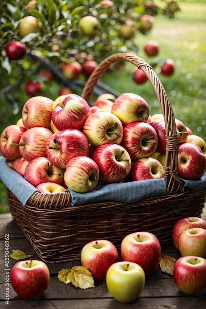 apples in a basket apples in a basket