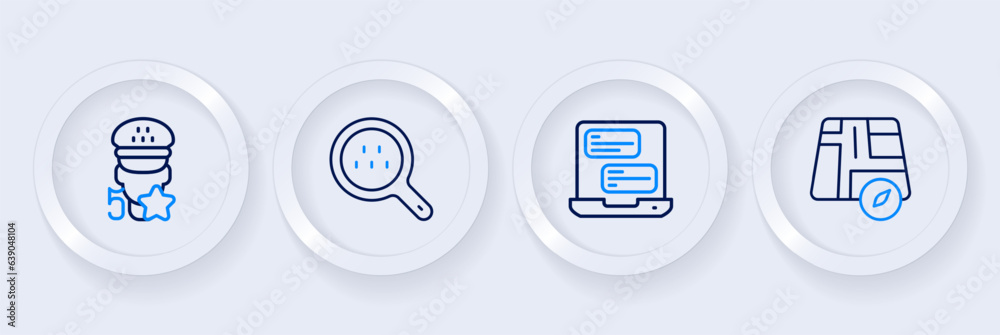 Set line Location taxi car, Taxi mobile app, Search and service rating icon. Vector Set line Location taxi car, Taxi mobile app, Search and service rating icon. Vector