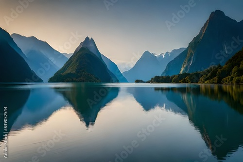 lake in the mountains © zaroosh