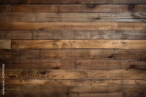 Old wood plank texture background | Generative AI