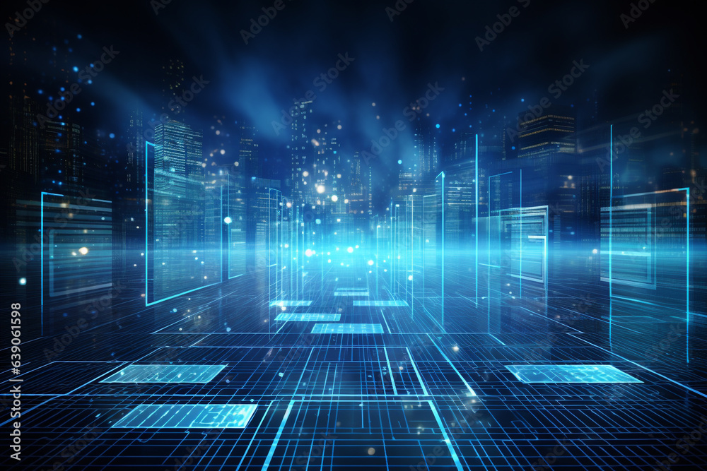 Abstract technology digital line electronic network data innovation concept background. Abstract technology digital line electronic network data innovation concept background.