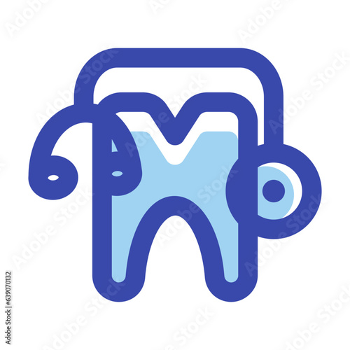 Dentist icon line style