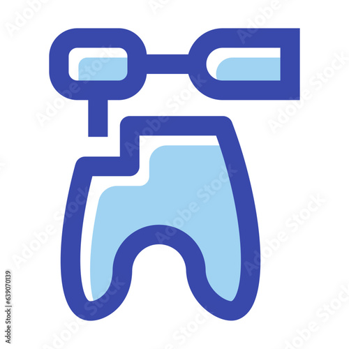 tooth feeling icon line style