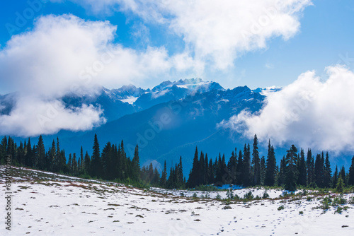 landscape in the mountains