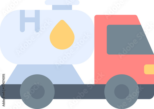 Oil truck icon