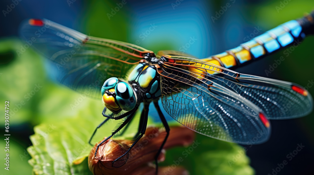 Dragonfly Close-Up Dragonfly Close-Up