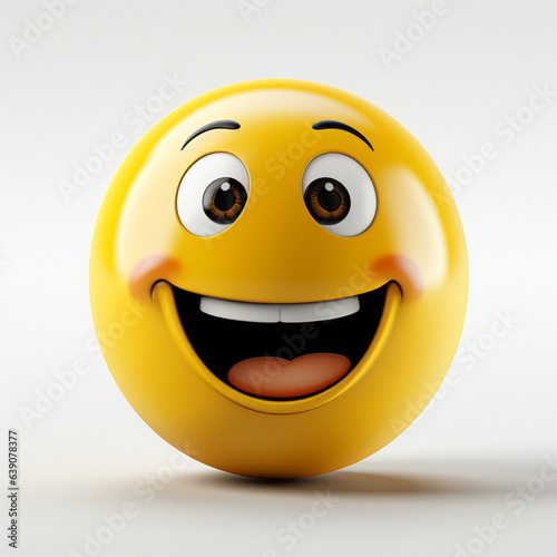 Emoji sorridente criado por IA