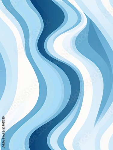 Ripple wave pattern copy space on white tile