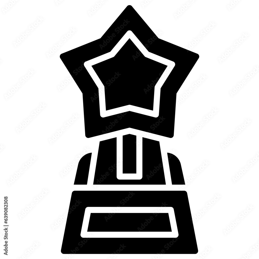 Star Trophy Icon Star Trophy Icon