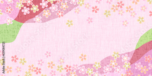 桜　和柄　春　背景