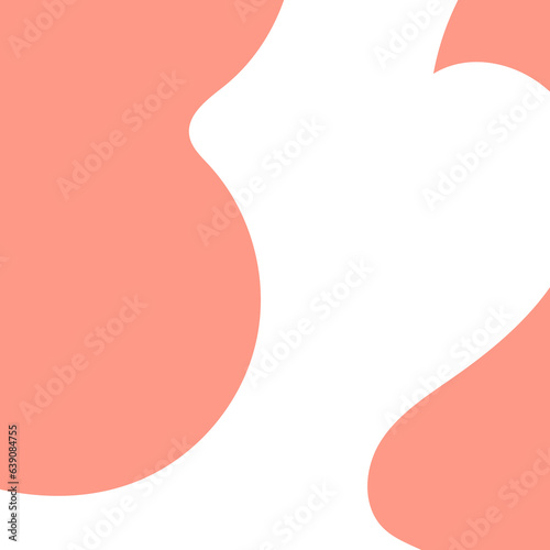 Colorful Abstract Blob Shapes Frame