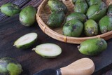 The Kedondong or Amrah is a tropical fruit.