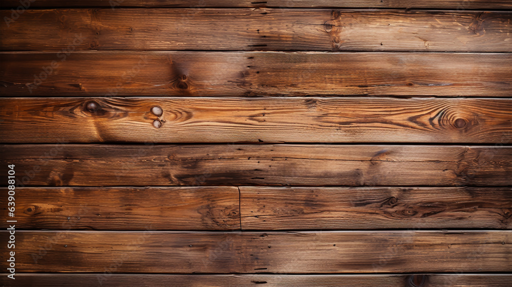 Naklejka premium Old wood texture background. Floor surface. Rustic wooden background.