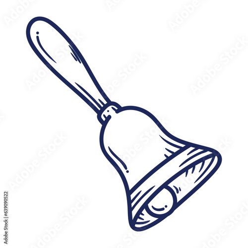 Fotografia bell doodle icon