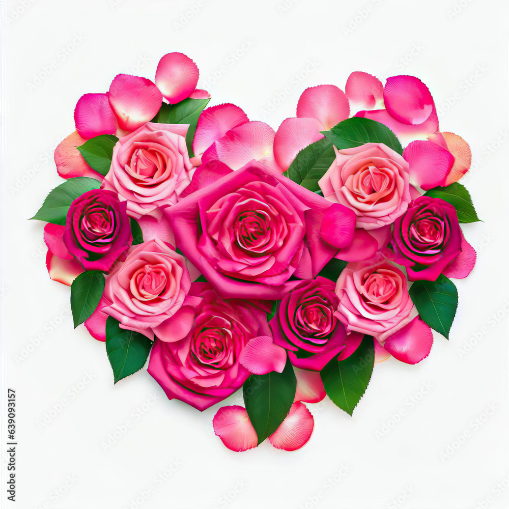 Eternal Petals, Capturing Everlasting Love with Leaves, Generative AI Eternal Petals, Capturing Everlasting Love with Leaves, Generative AI