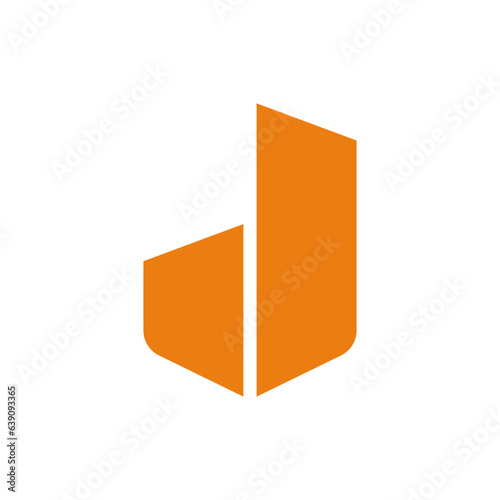 Monogram design vector logo. Monogram initial letter mark J logo design. Monogram design vector logo. Monogram initial letter mark J logo design simple J monogram