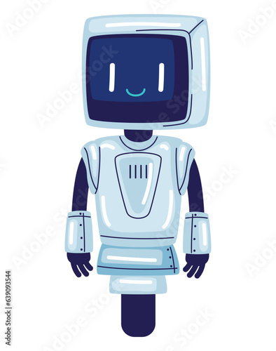 robot ai technology machine icon