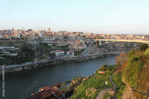 Beautiful View of Douro River, Porto, Portugal