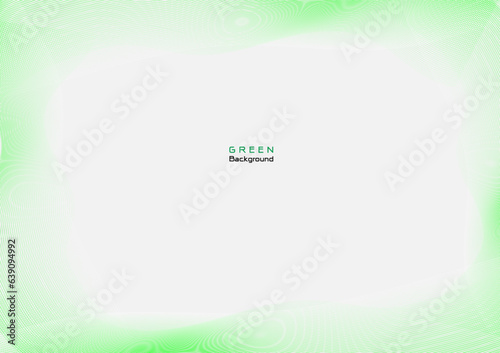 Smooth green wave line with solft light background,modern abtract template