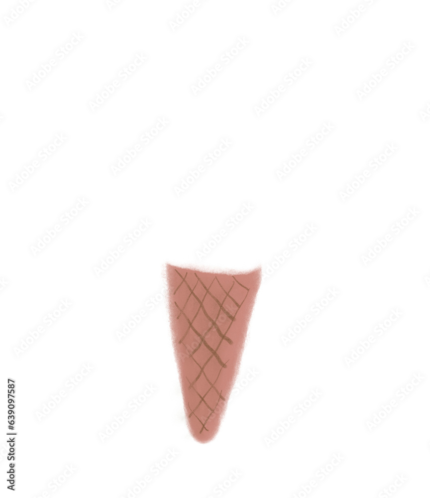 ソフトクリームのイラスト(バニラ、ミルク) ソフトクリームのイラスト(バニラ、ミルク)