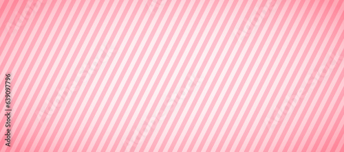 Candy color diagonal lines seamless pattern. Light pink stripes background with radial shades. Abstract pastel swatch design template for fabric, textile, wrapping paper, banner. Vector wallpaper