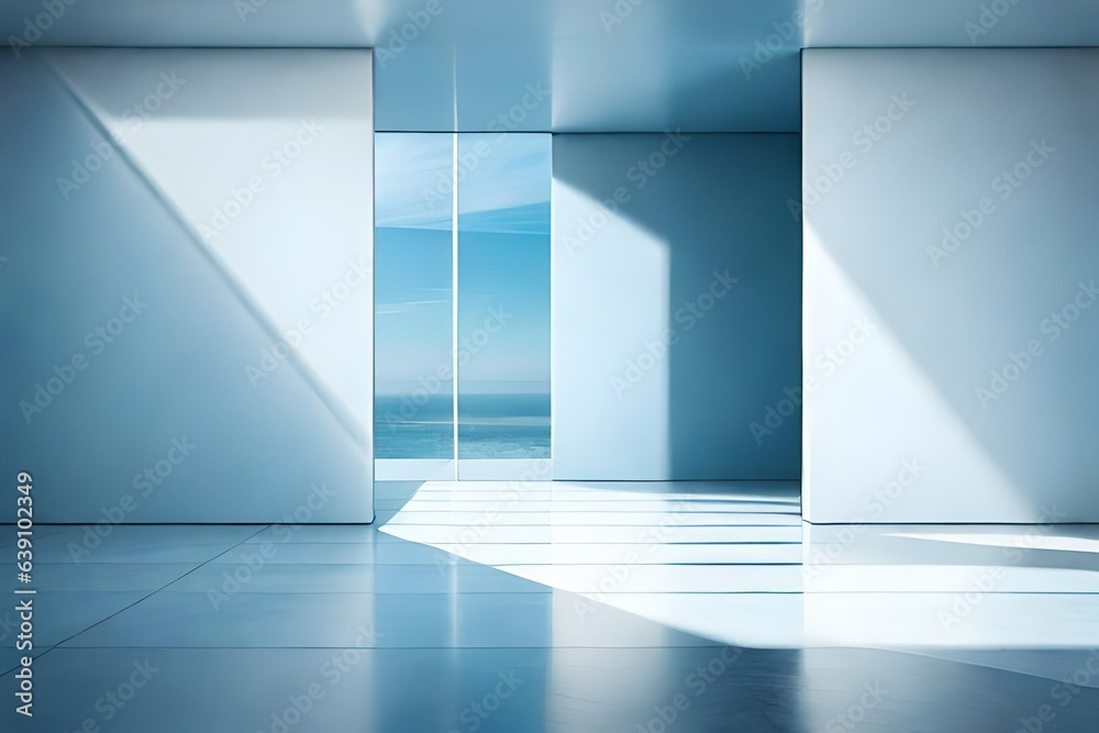 3d render of a corridor generated ai 3d render of a corridor generated ai