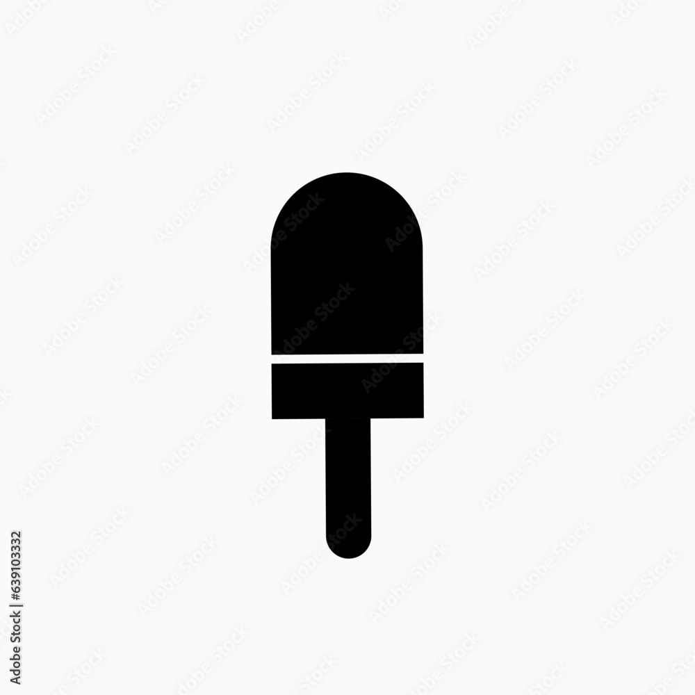 Vacation Meal Icon. Summer Beach. Ice Cream Symbol - Vector Logo Template. Vacation Meal Icon. Summer Beach. Ice Cream Symbol - Vector Logo Template.