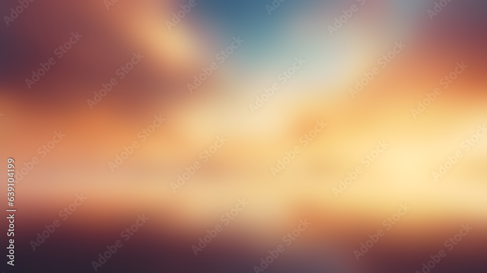 Blurred sunrise background with colorful morning sky.
