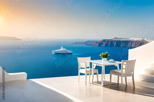 terrace of island country generative ai  © Muqeet 