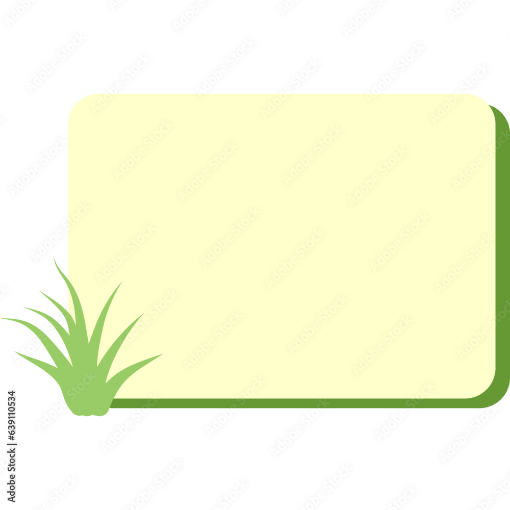 Textbox With Grass Textbox With Grass