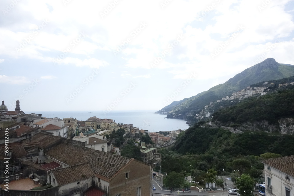 view of the city of Vietri Sur Mare view of the city of Vietri Sur Mare