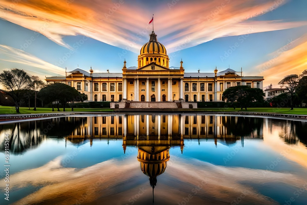 Fototapeta premium saint peter basilica city Generative AI