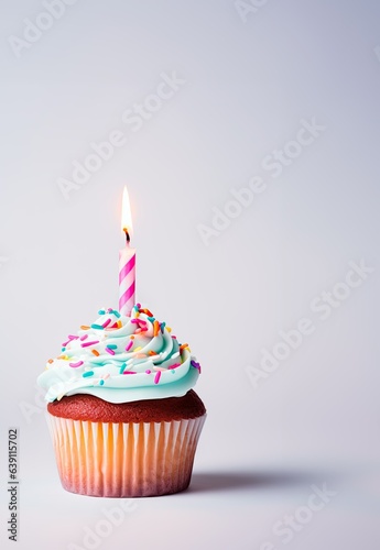 Birthday Candle Cupcake