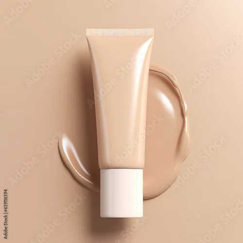 Obraz Foundation Tube: Essential Beauty Product in Simple Packaging