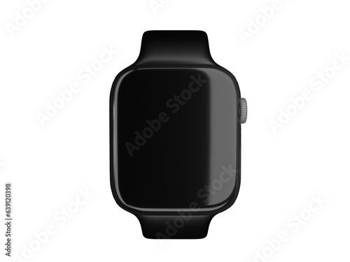 IWatch Device Black Reflection Screen Display