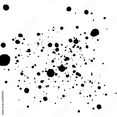 飛び散るインク、しぶきの背景素材