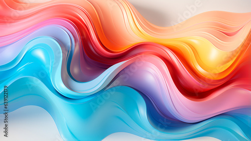 abstract background with colorful paint in